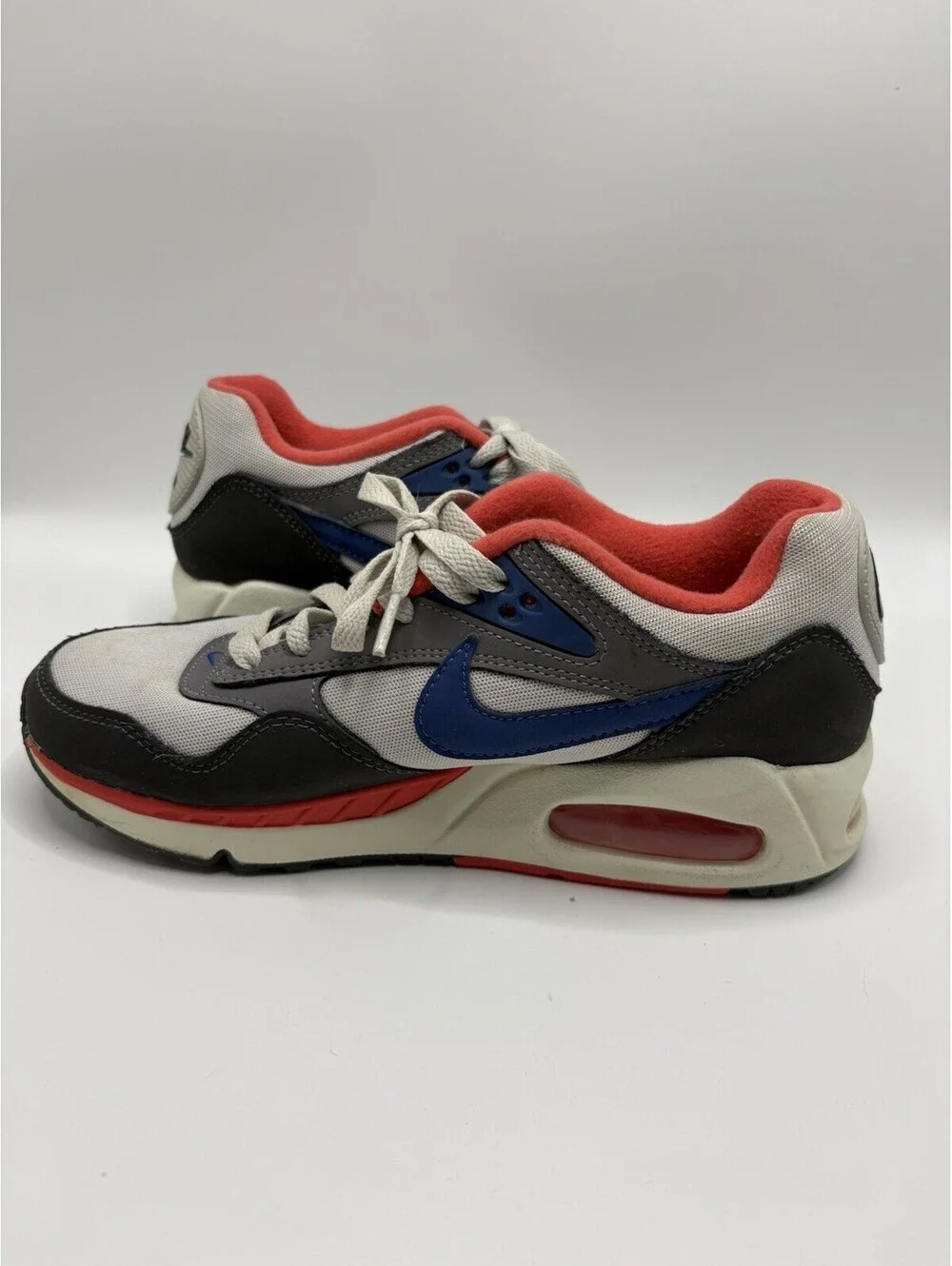 Nike Air Max Correlate Neutral Grey Blue Red Women's Size 7 511417-040